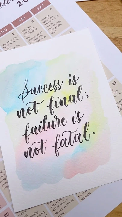 Calligraphy Level 1 – Foundation (Age 10+) (Online)